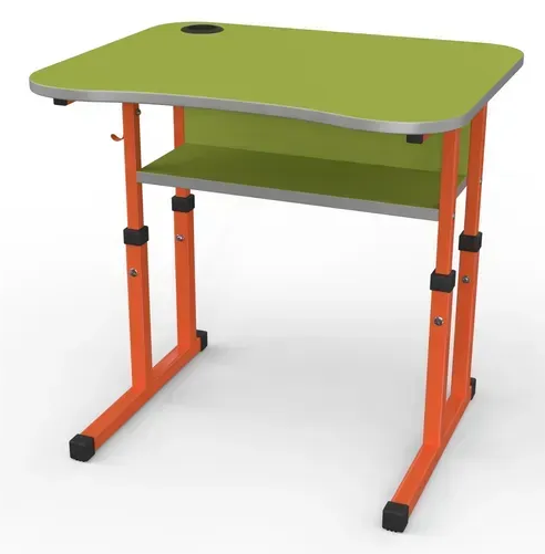 Стіл учнівський одномісний №4-6 /600х500 МФ Вересень